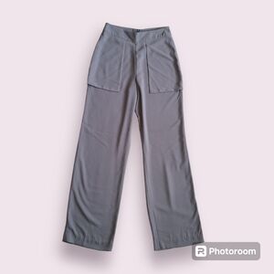 Designer pants grey size small